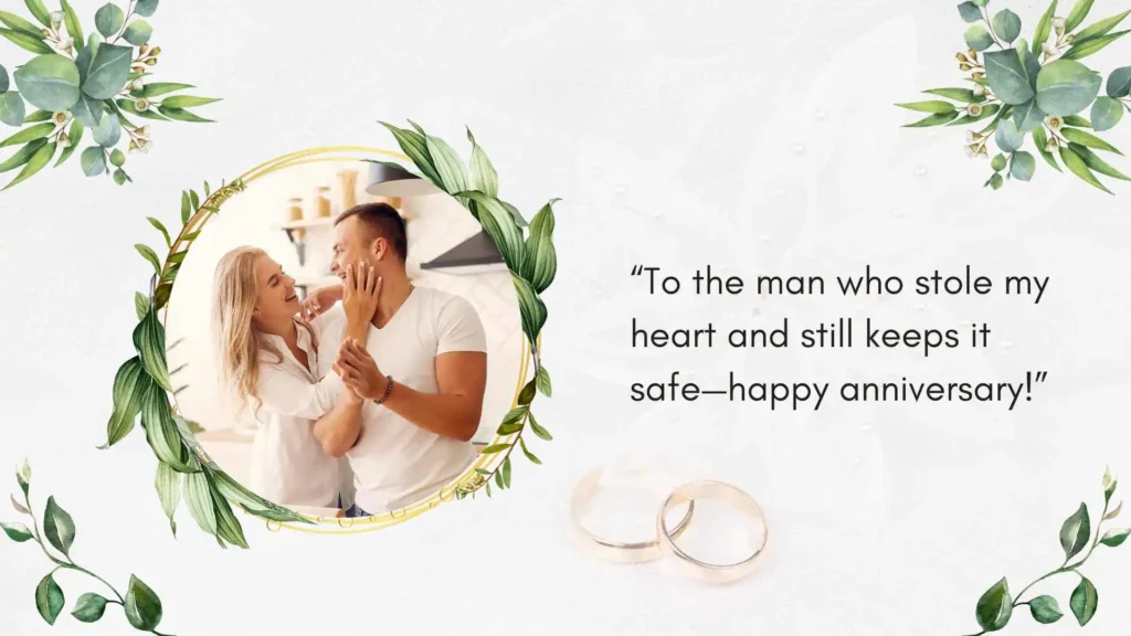 Romantic Anniversary Captions for Husband