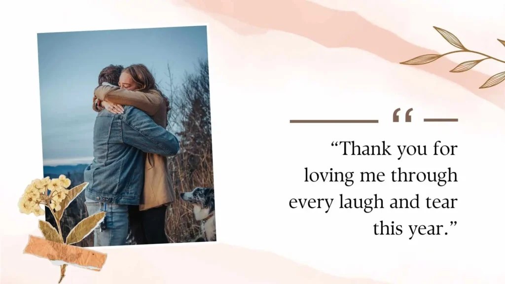 Emotional One Year Anniversary Captions