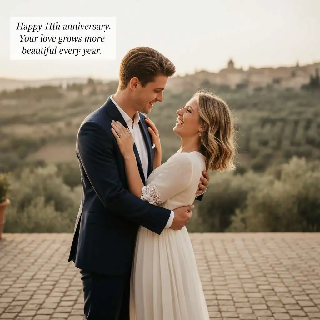 11th Wedding Anniversary Wishes