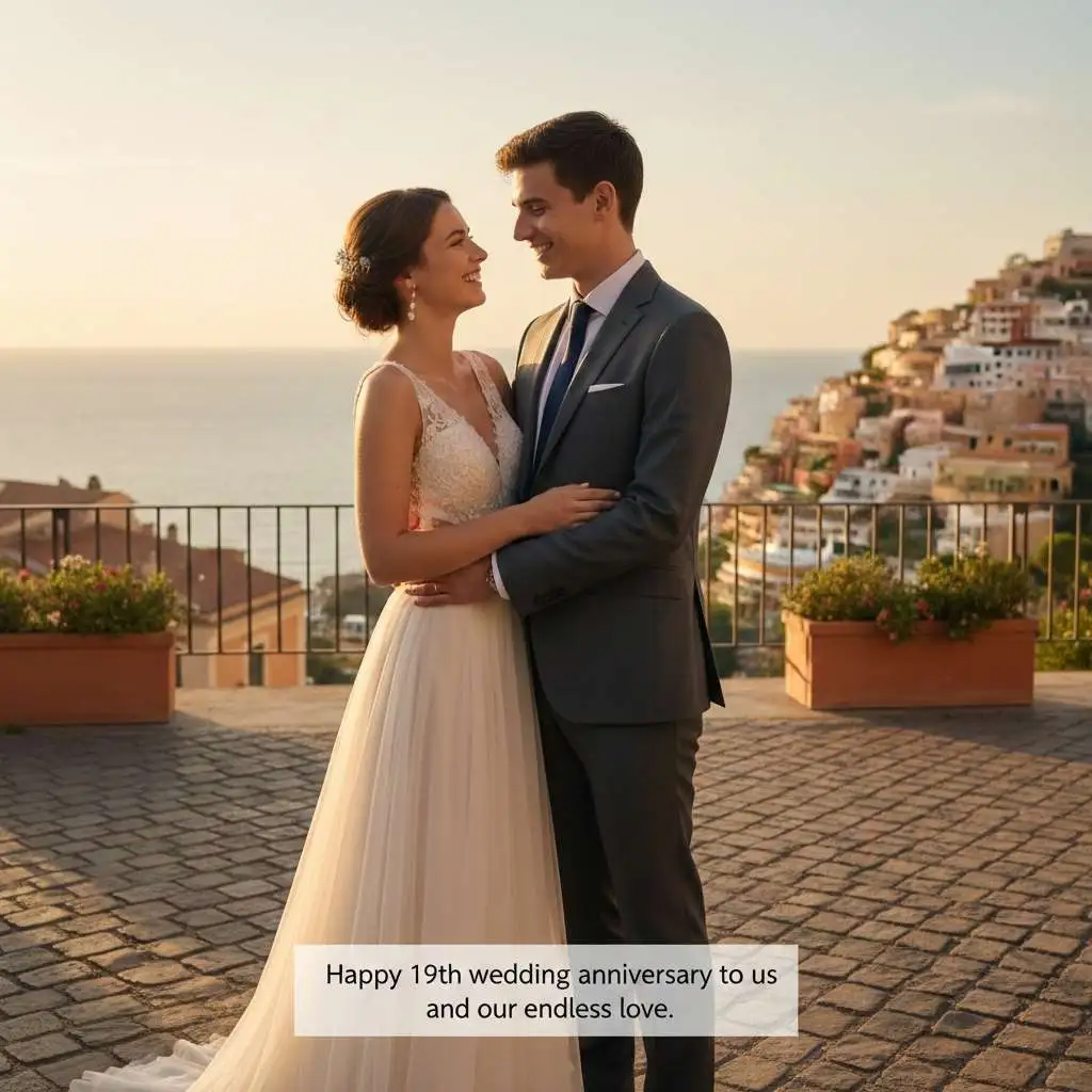 Happy 19th Wedding Anniversary To Us