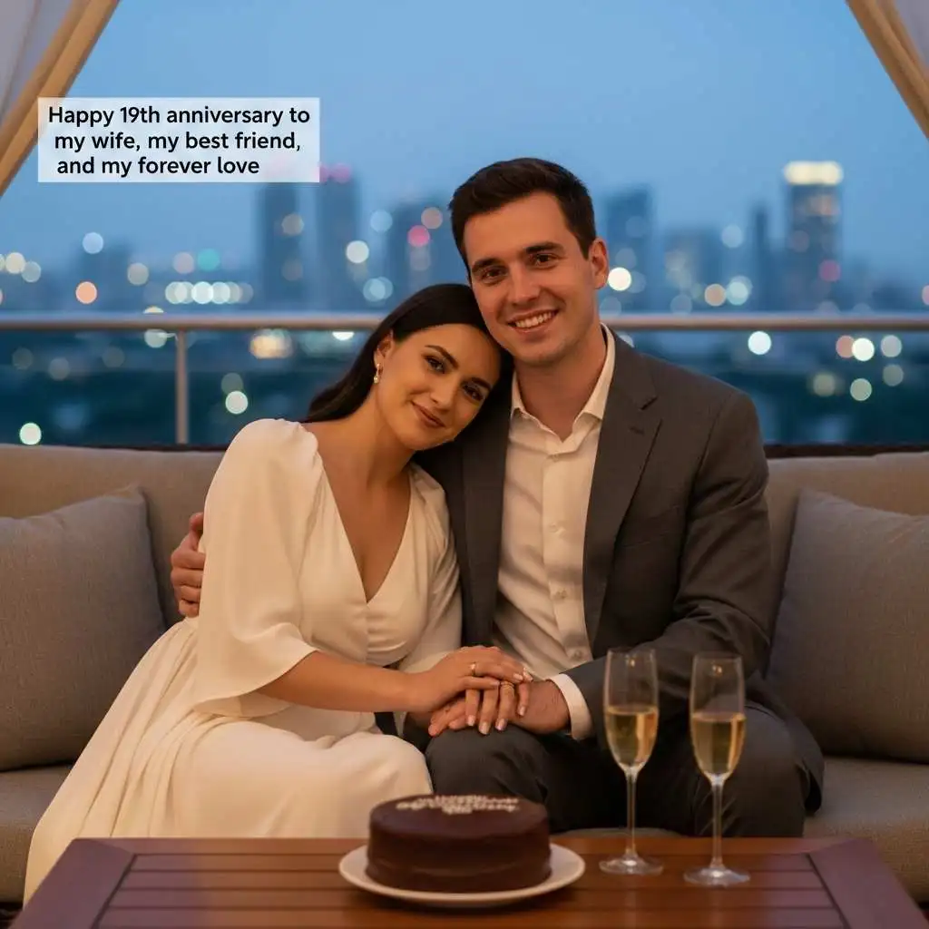 Happy 19th Anniversary To My Wife