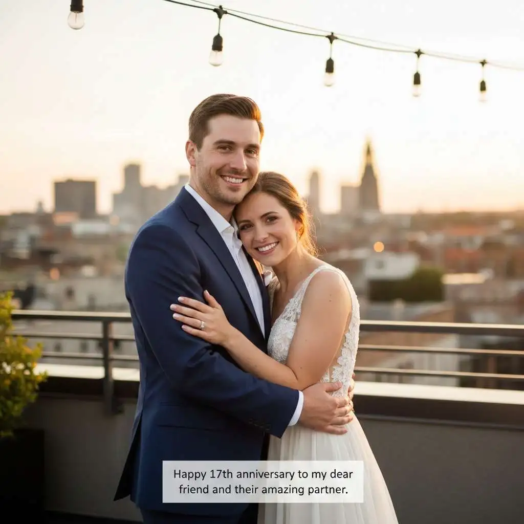 17th Wedding Anniversary Quotes For Friend