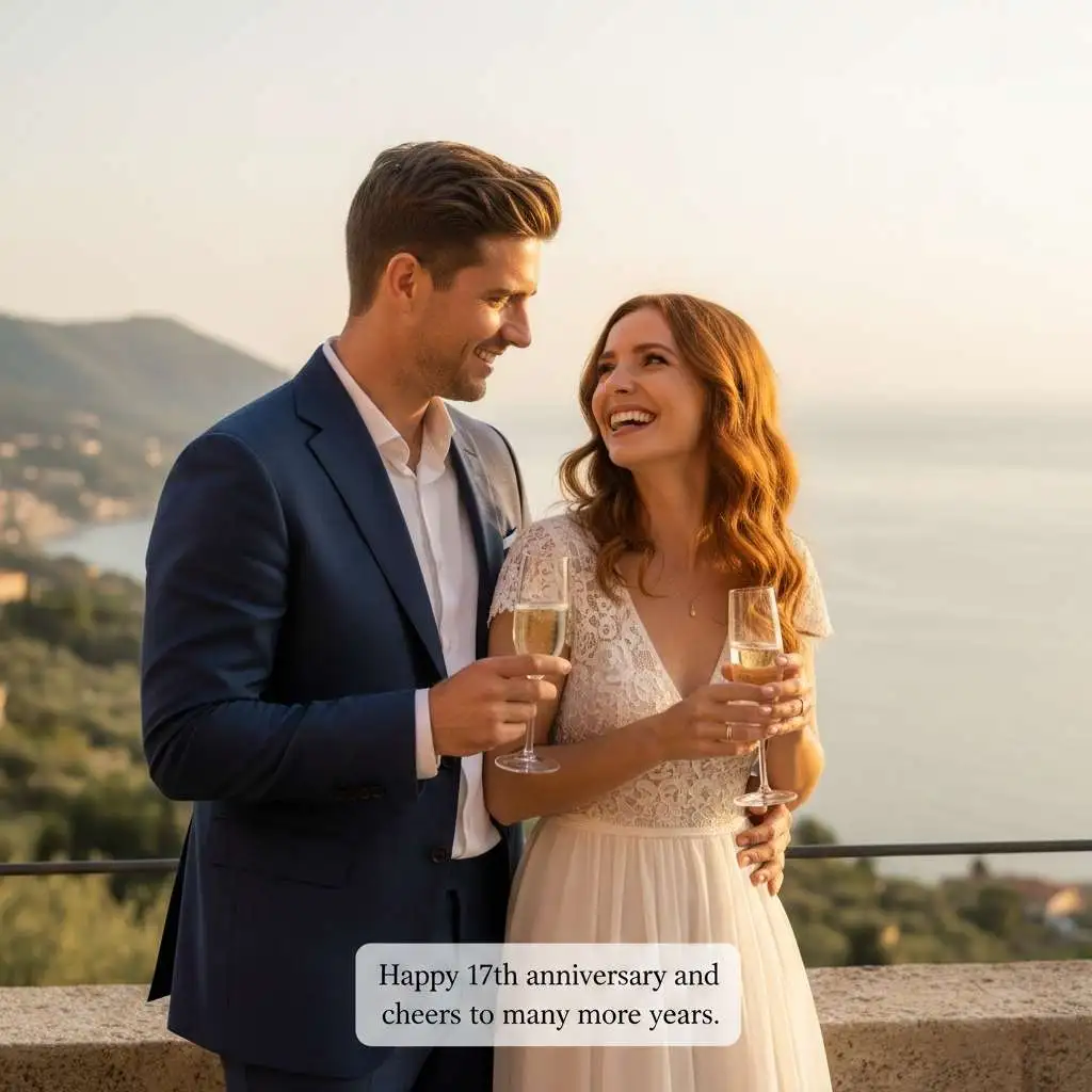 17th Anniversary Wishes