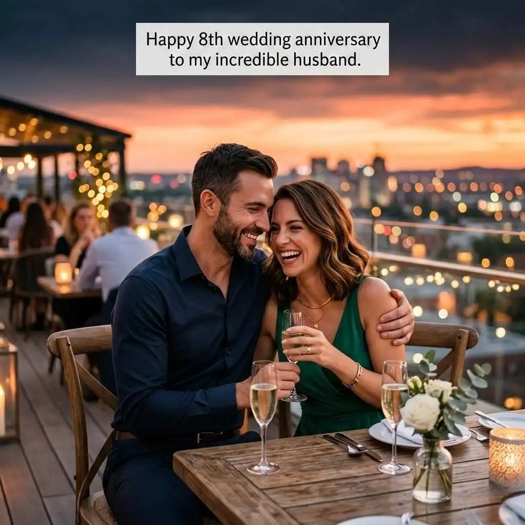 8th Wedding Anniversary Wishes For Husband