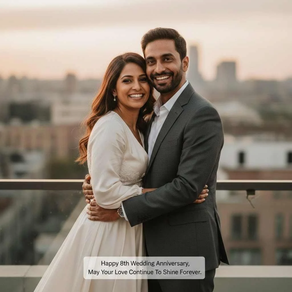Happy 8th Wedding Anniversary