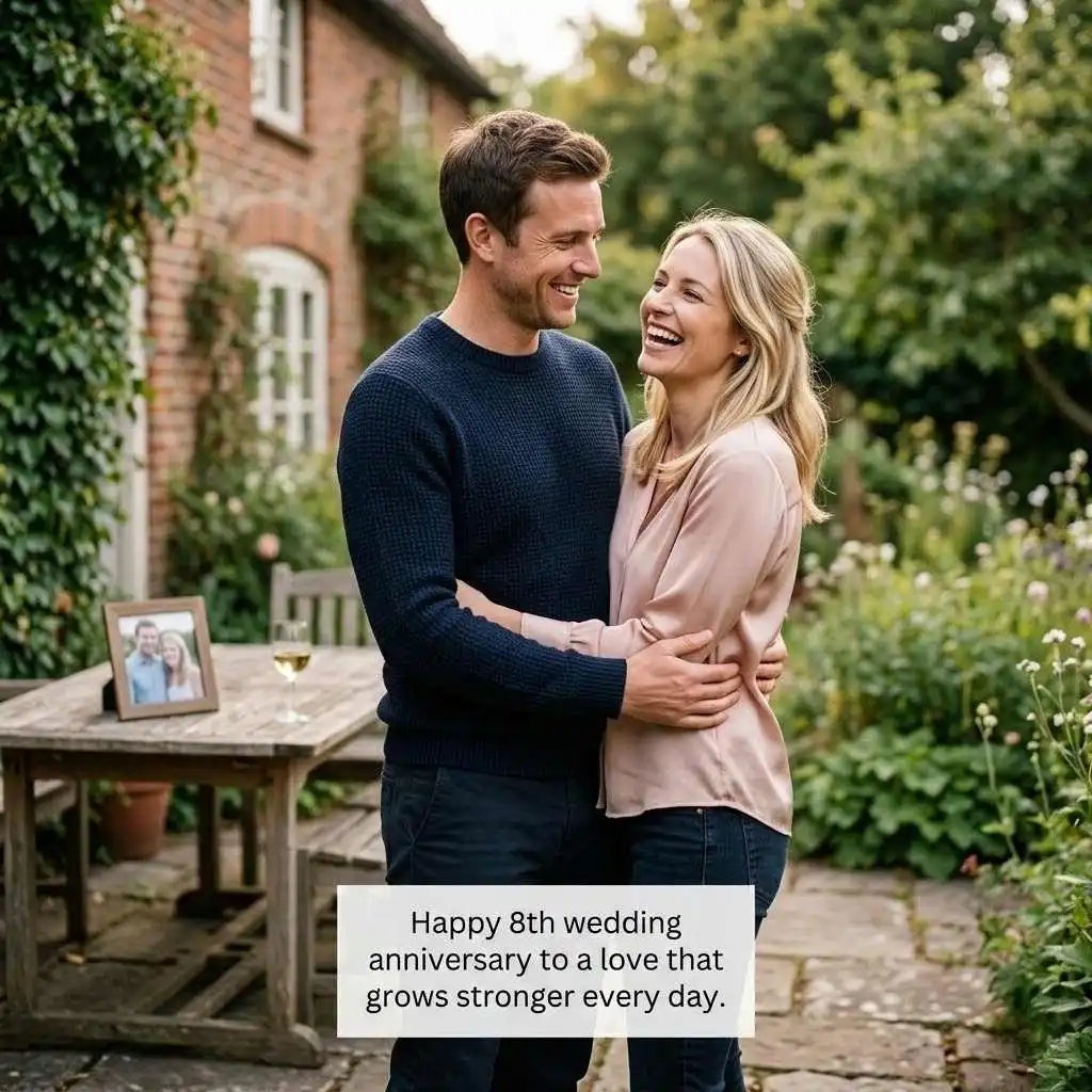 Happy 8th Wedding Anniversary Quotes