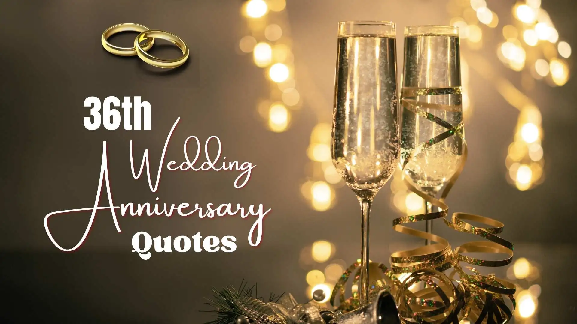 36th Wedding Anniversary Quotes