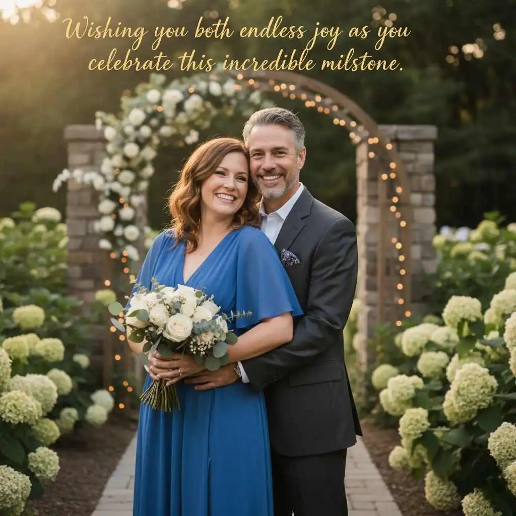 40th Wedding Anniversary Quotes for Friends