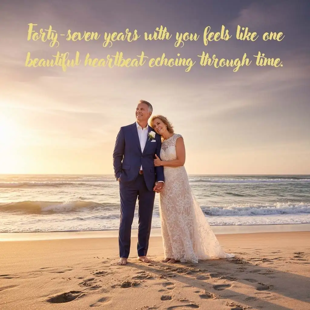 Romantic 47th Wedding Anniversary Quotes