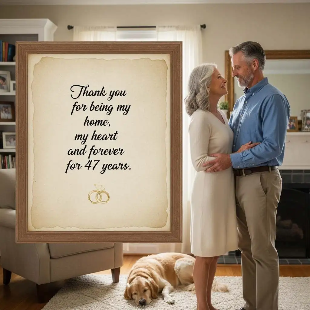 47th Wedding Anniversary Quotes to Your Spouse