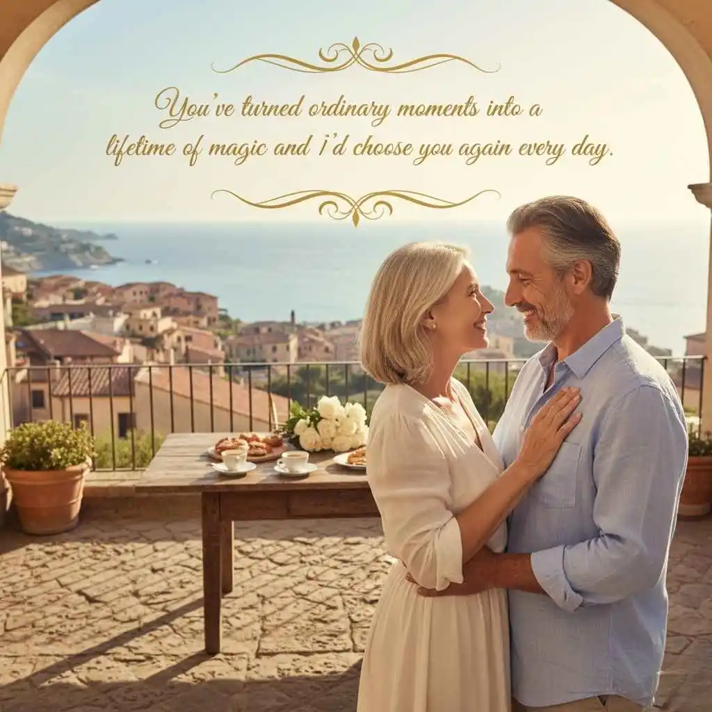 55th Wedding Anniversary Quotes for Your Spouse