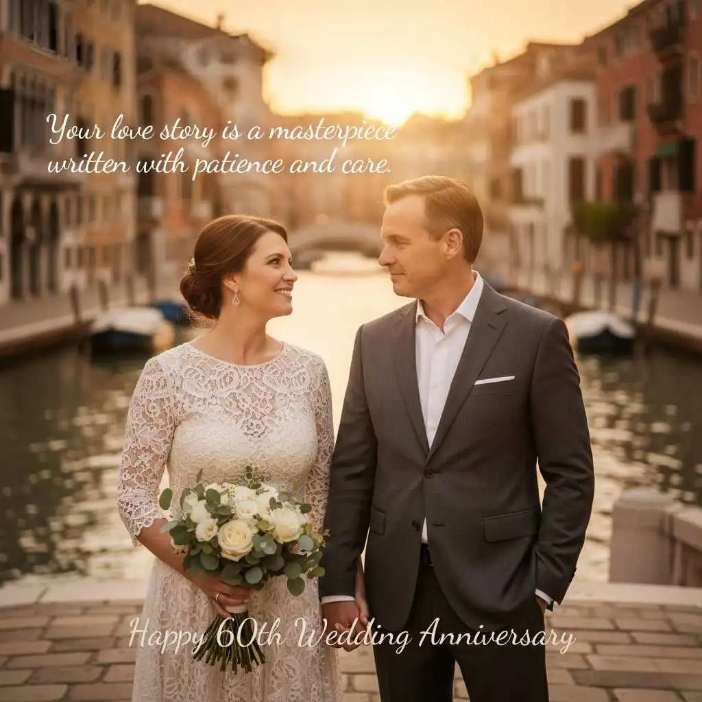 Romantic 60th Wedding Anniversary Quotes