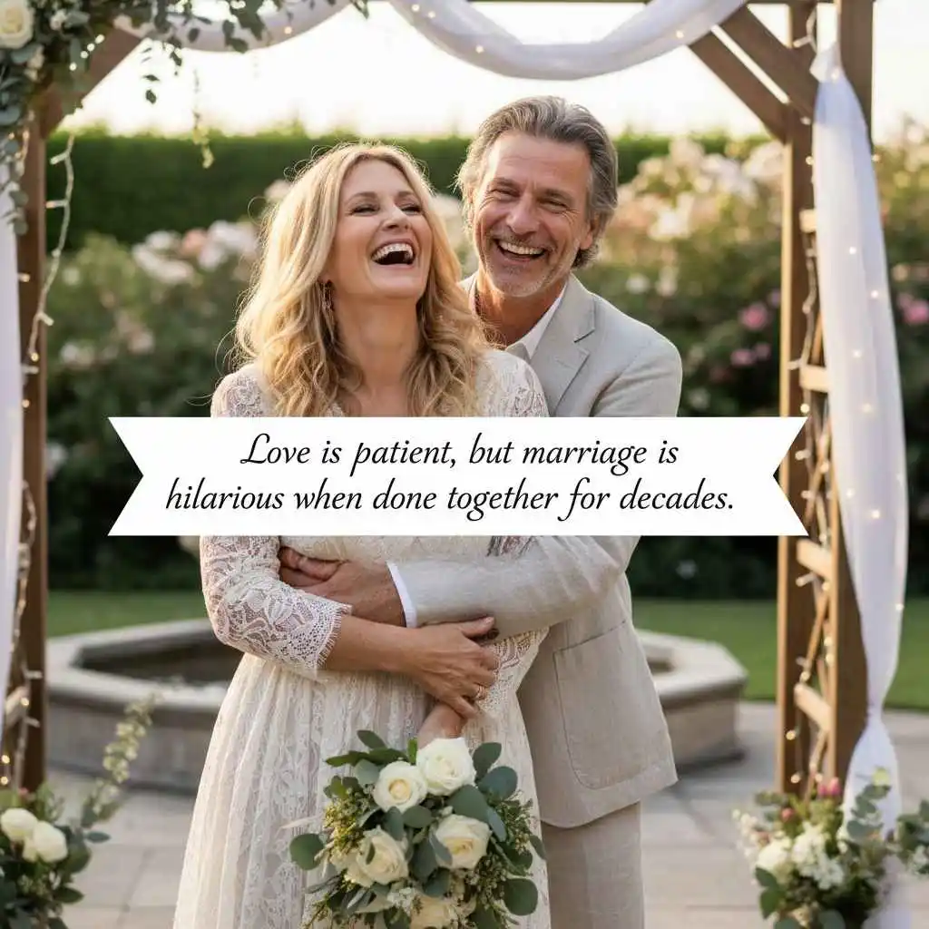 Lighthearted 61st Wedding Anniversary Quotes