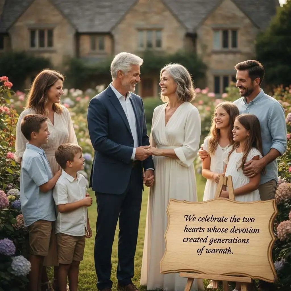 70th Wedding Anniversary Quotes from Children