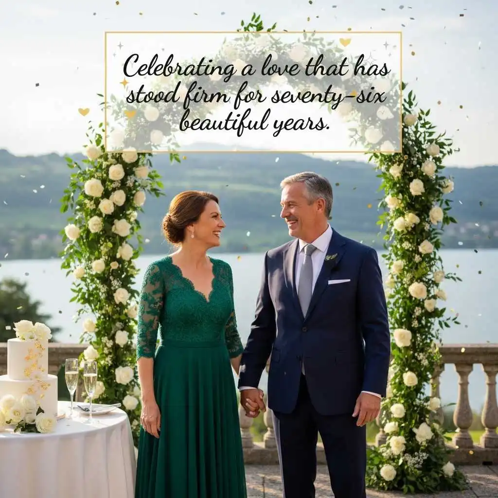 Love-Filled 76th Wedding Anniversary Quotes