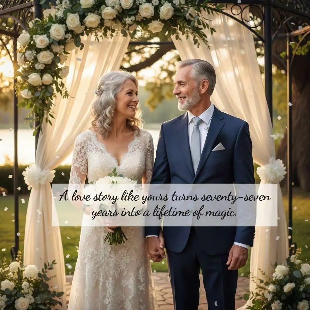 Timeless Love 77th Wedding Anniversary Quotes