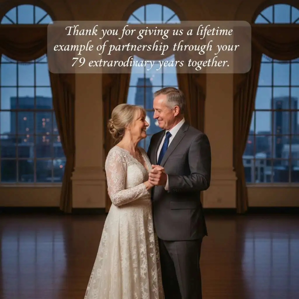 Emotional 79th Wedding Anniversary Quotes