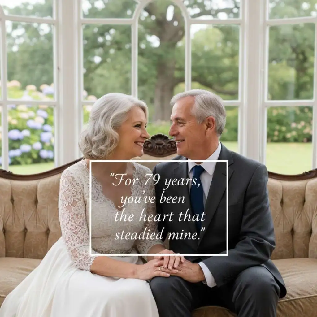Heartfelt 79th Wedding Anniversary Quotes