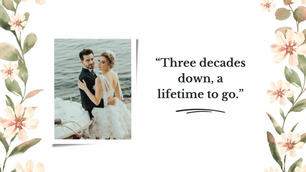 31st Wedding Anniversary Quotes for Cards & Captions