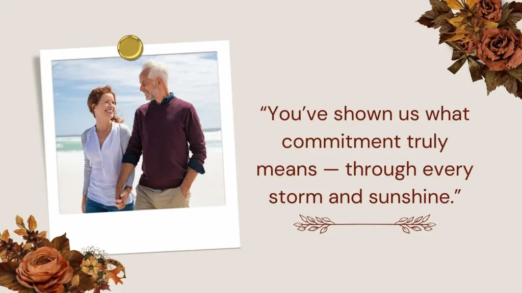 25th Wedding Anniversary Quotes for Parents