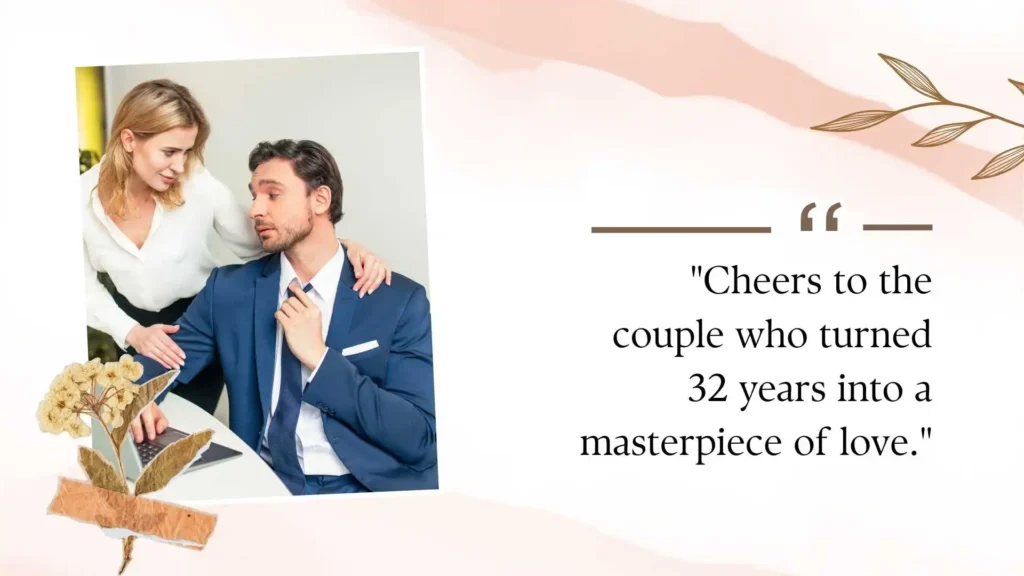 32nd Wedding Anniversary Quotes for Wife