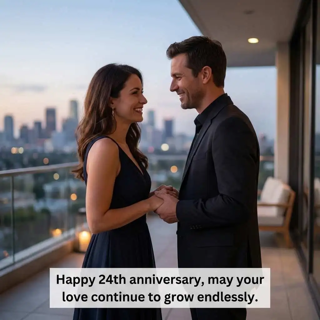 24th Wedding Anniversary Wishes