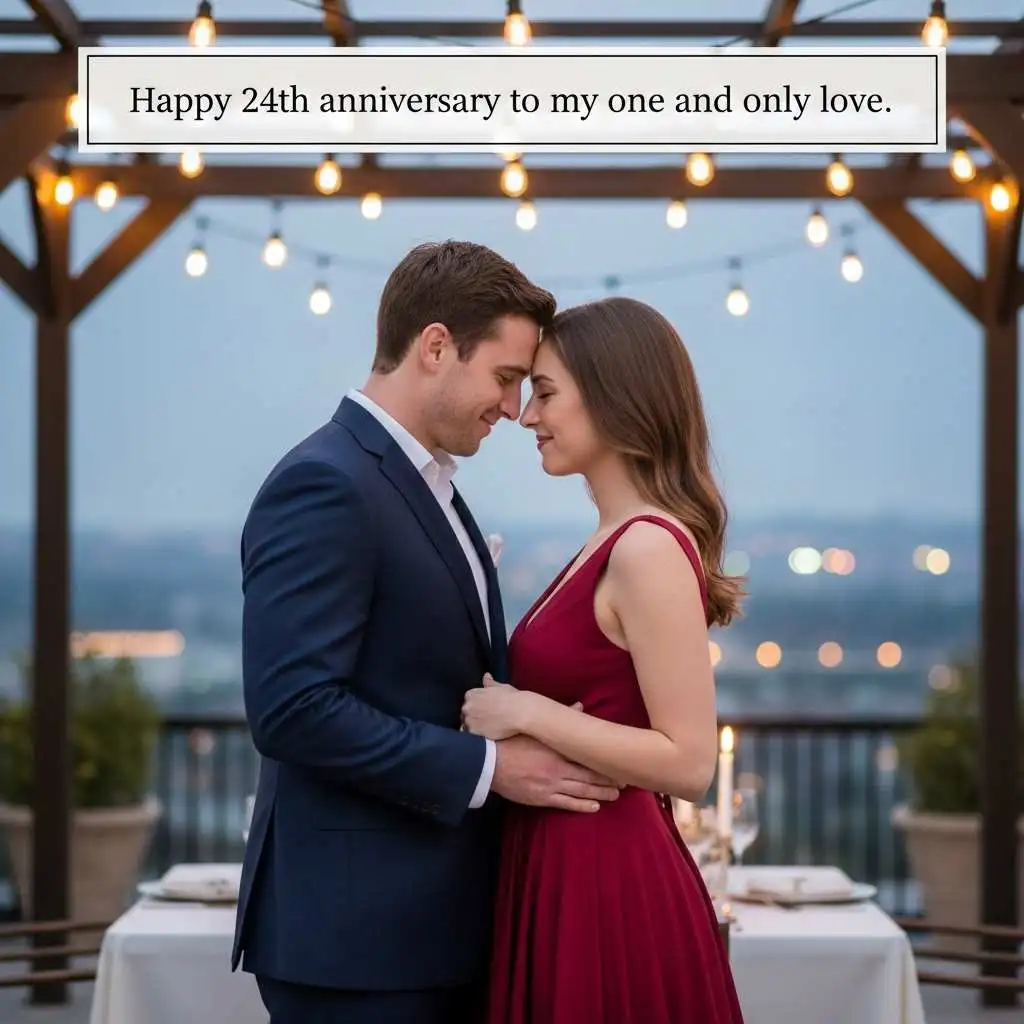24th Anniversary Wishes For Husband