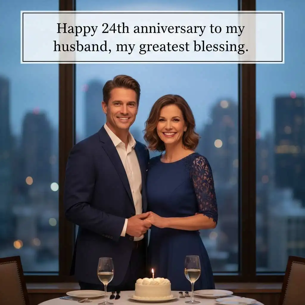 Happy 24th Wedding Anniversary To My Husband