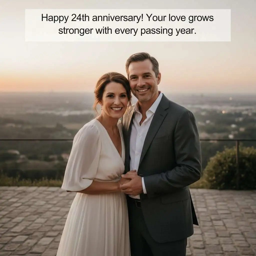 Happy 24th Anniversary Quotes