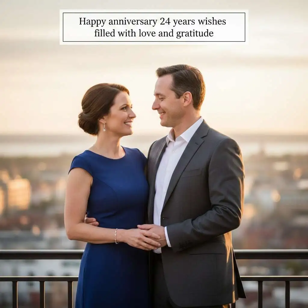 Happy Anniversary 24 Years Wishes