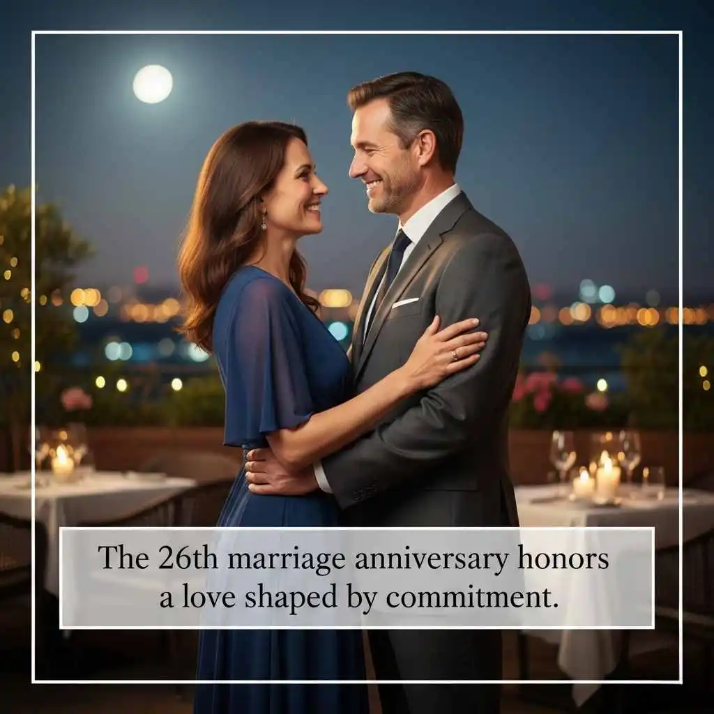 26th Marriage Anniversary
