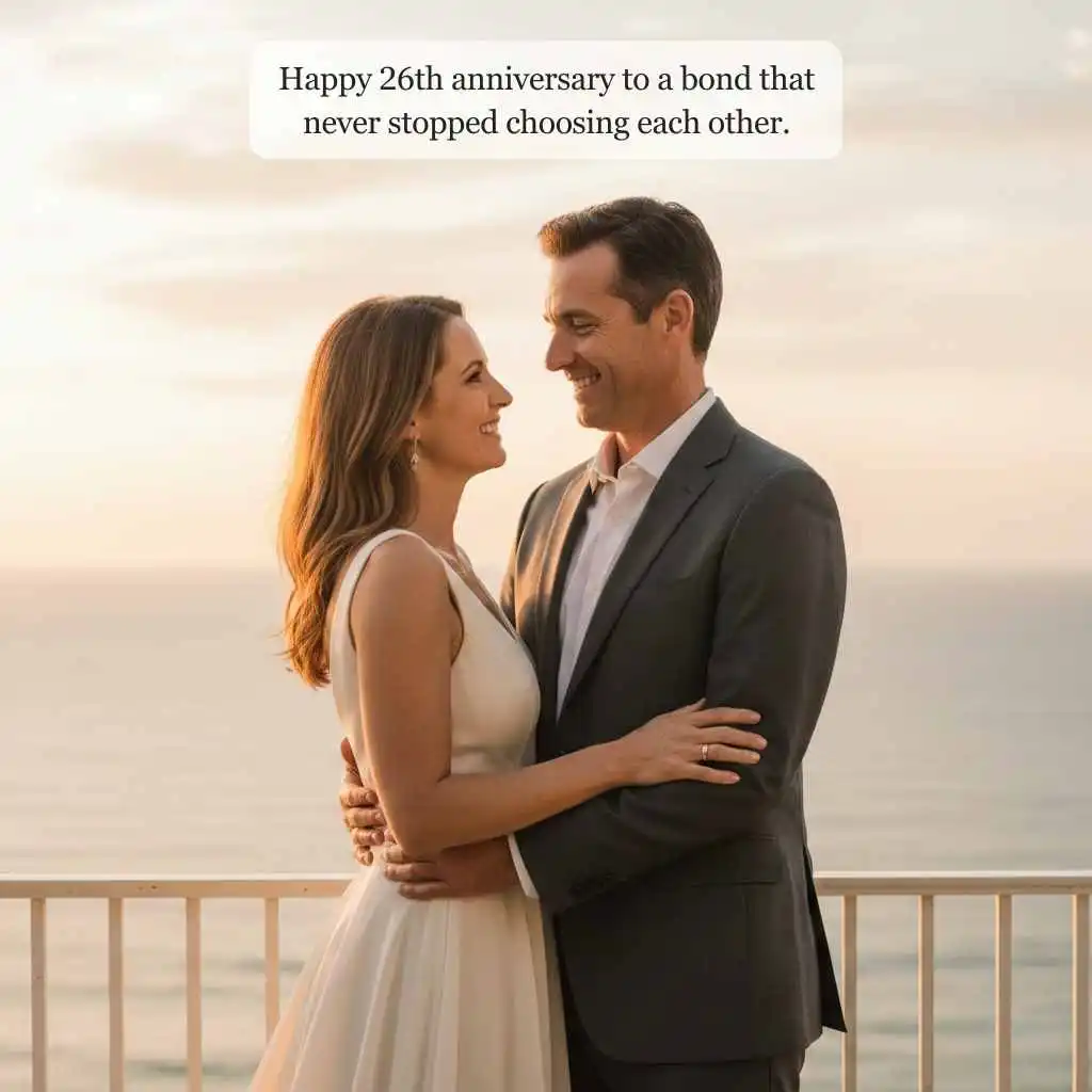 26th Anniversary Wishes