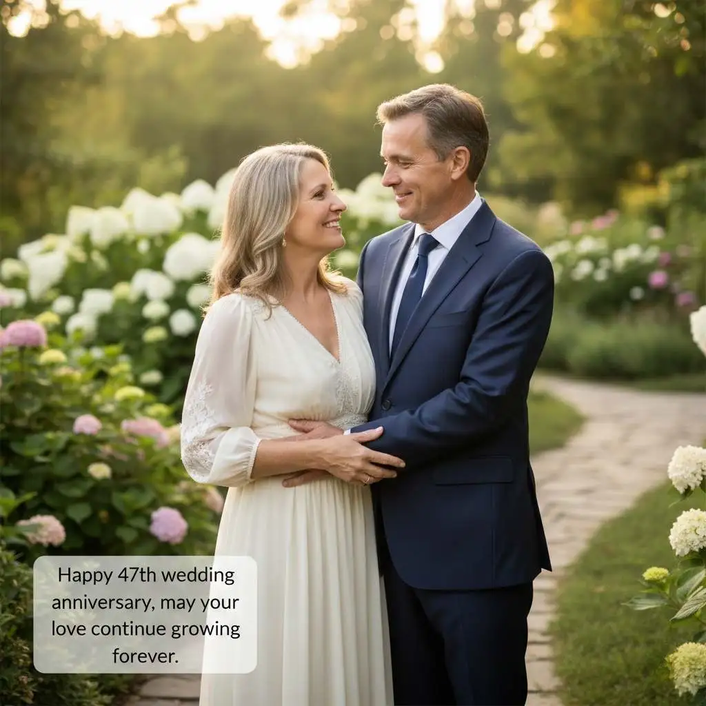 47th Wedding Anniversary Wishes