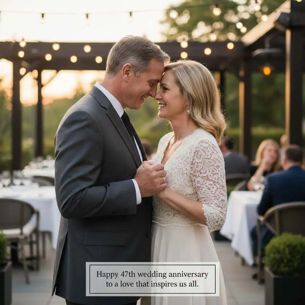 Happy 47th Wedding Anniversary