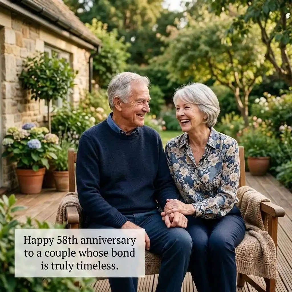 Happy 58th Anniversary Wishes