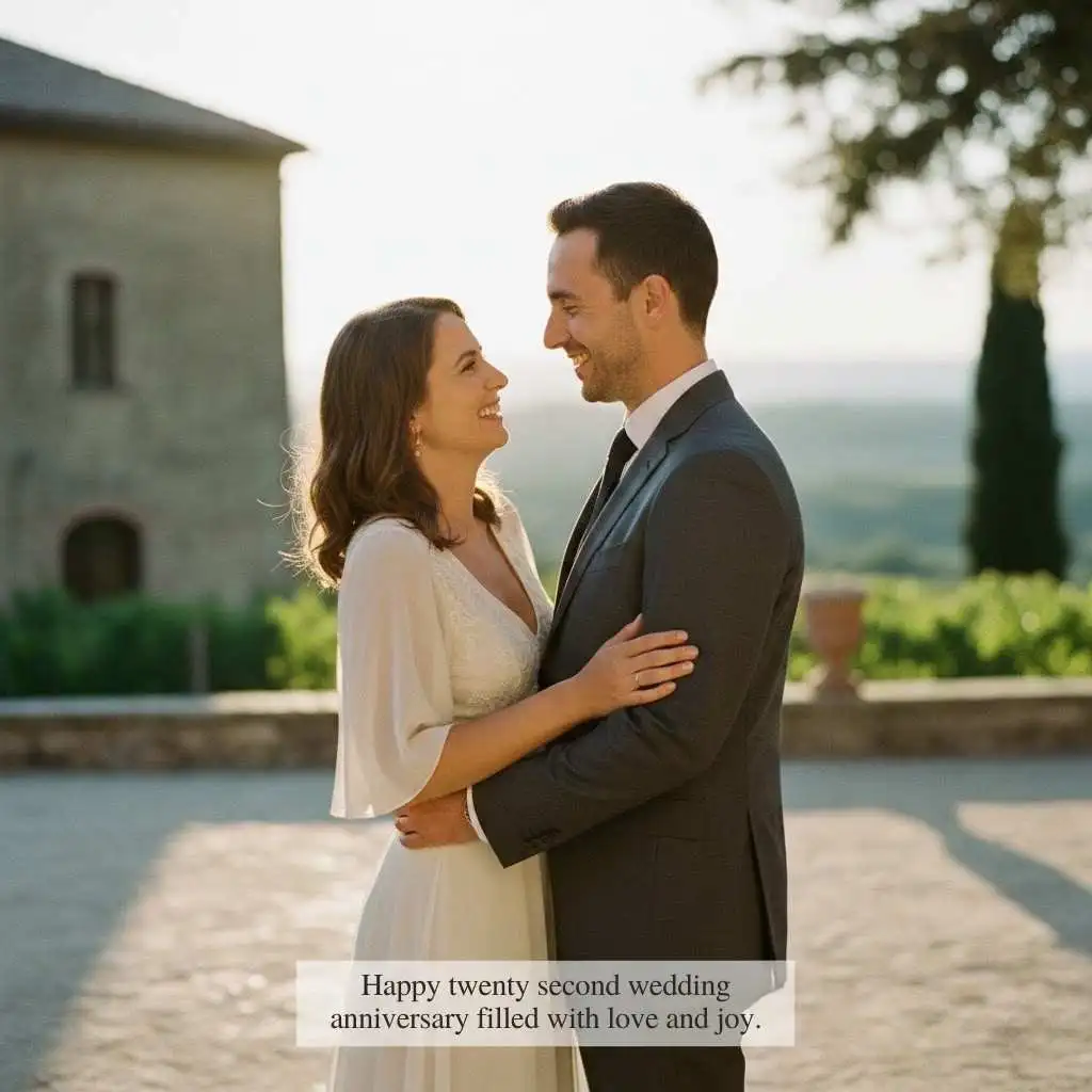 Happy 22nd Wedding Anniversary