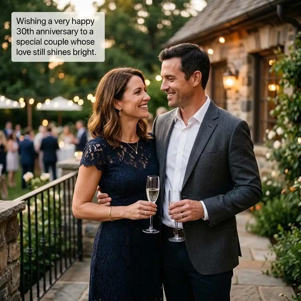 Happy 30th Anniversary To A Special Couple