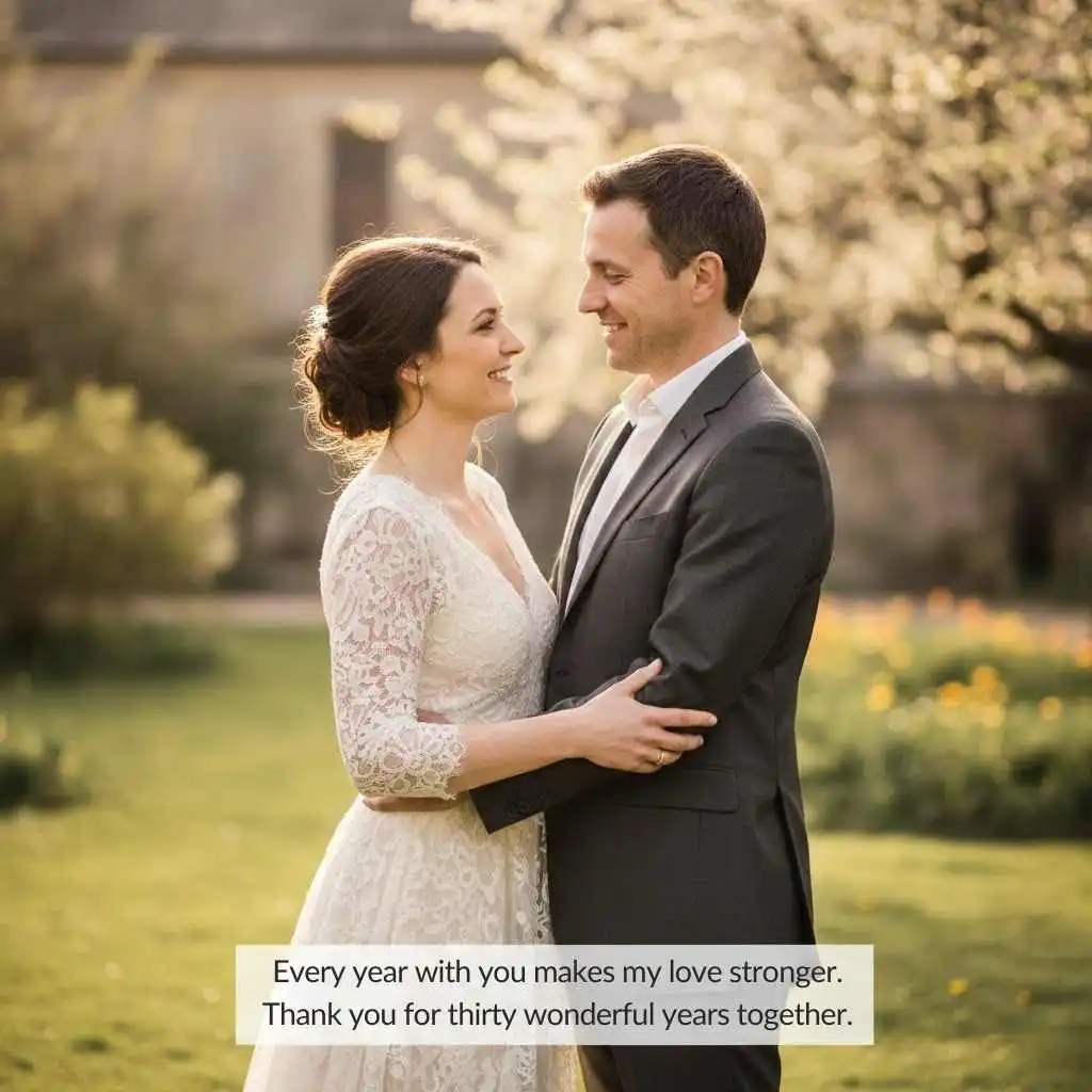 30th Wedding Anniversary Quotes For Husband