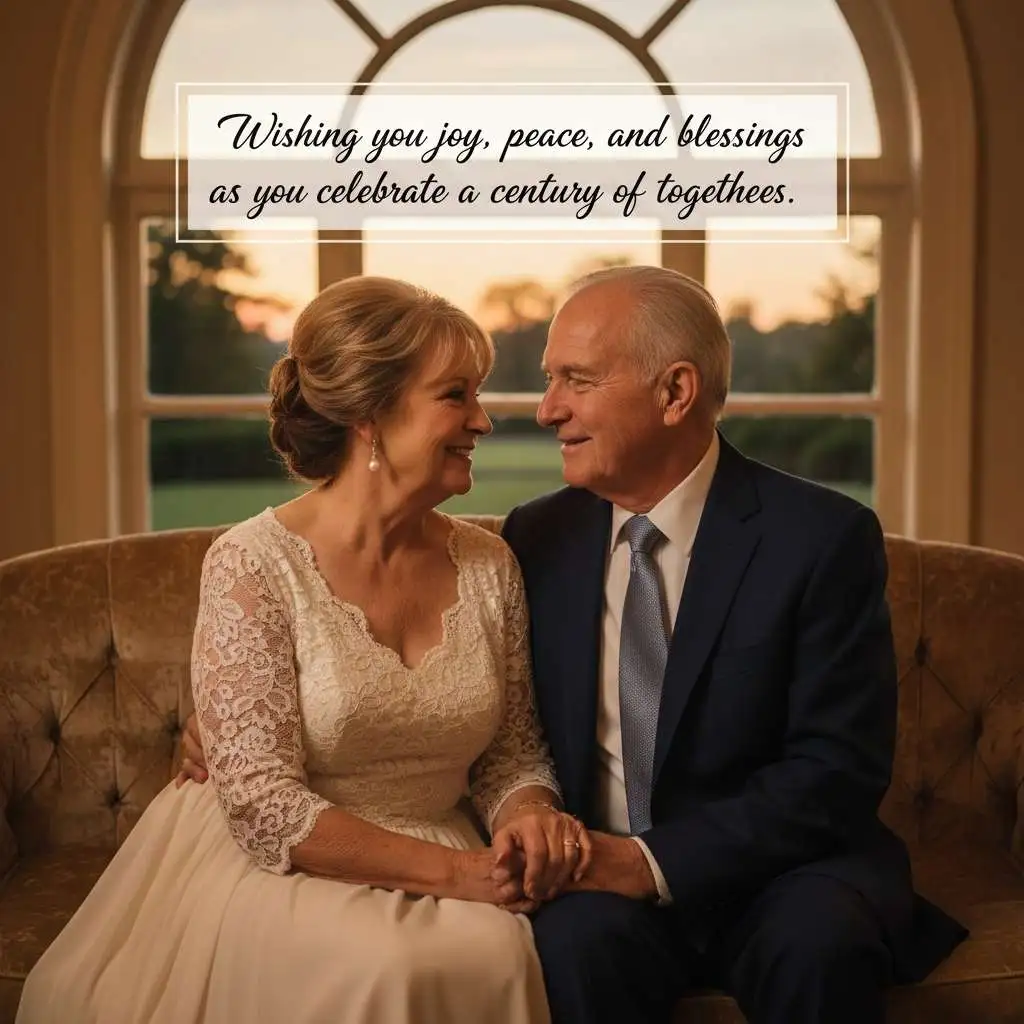 Prayerful 100th Wedding Anniversary Quotes