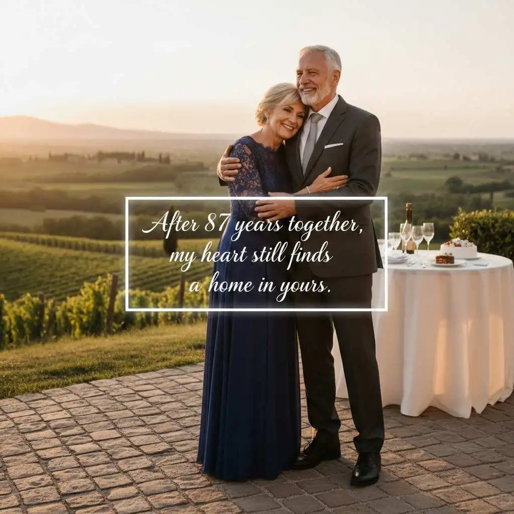 87th Wedding Anniversary Quotes for Your Partner
