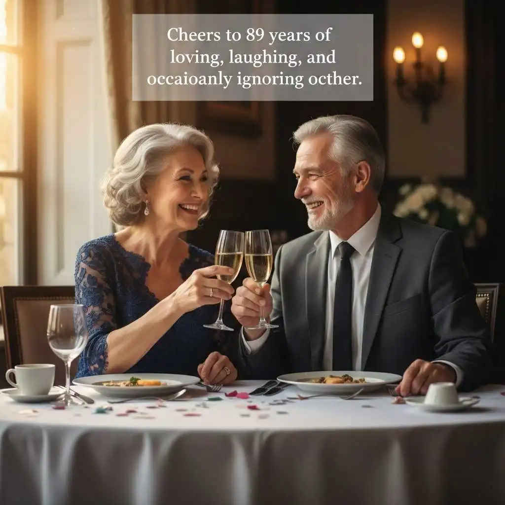 Funny 89th Wedding Anniversary Quotes