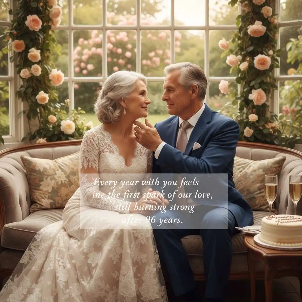 Romantic 96th Wedding Anniversary Quotes