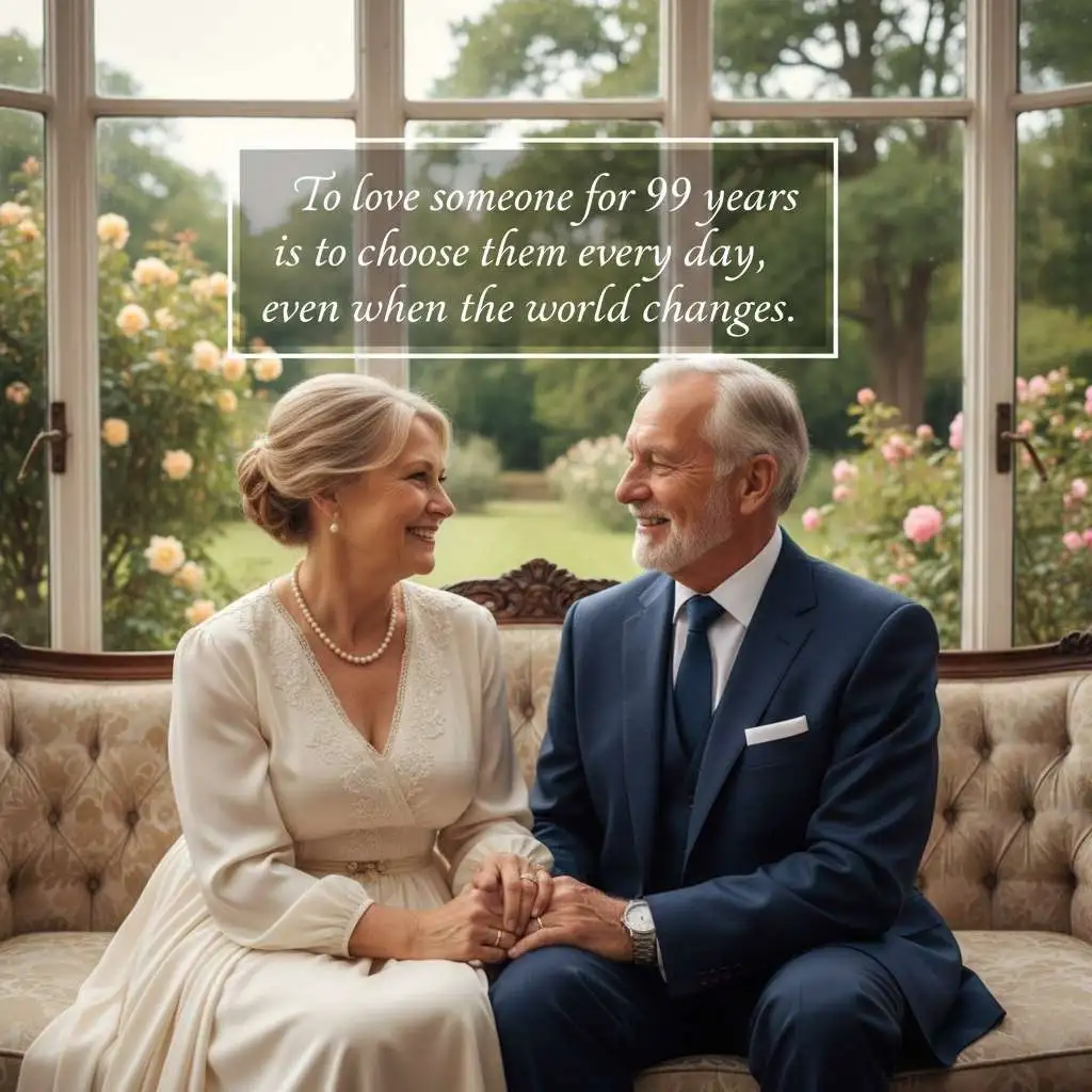 99th Wedding Anniversary Quotes for Soulmates