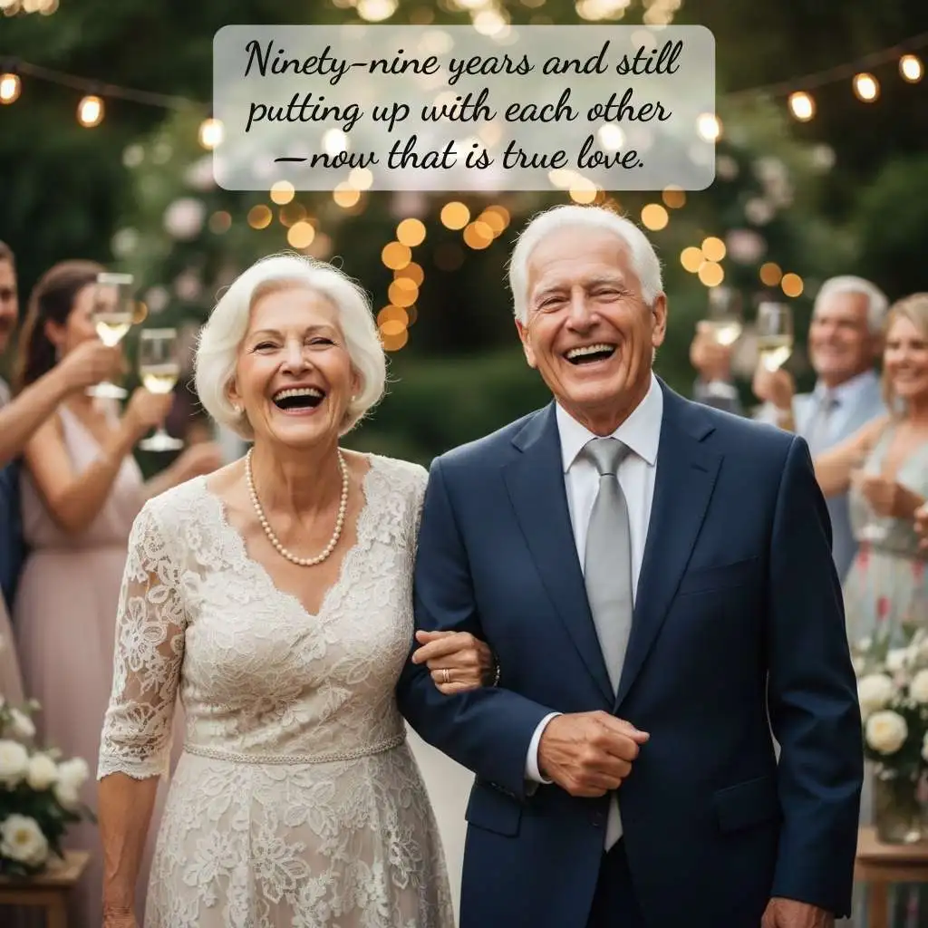 Funny 99th Wedding Anniversary Quotes