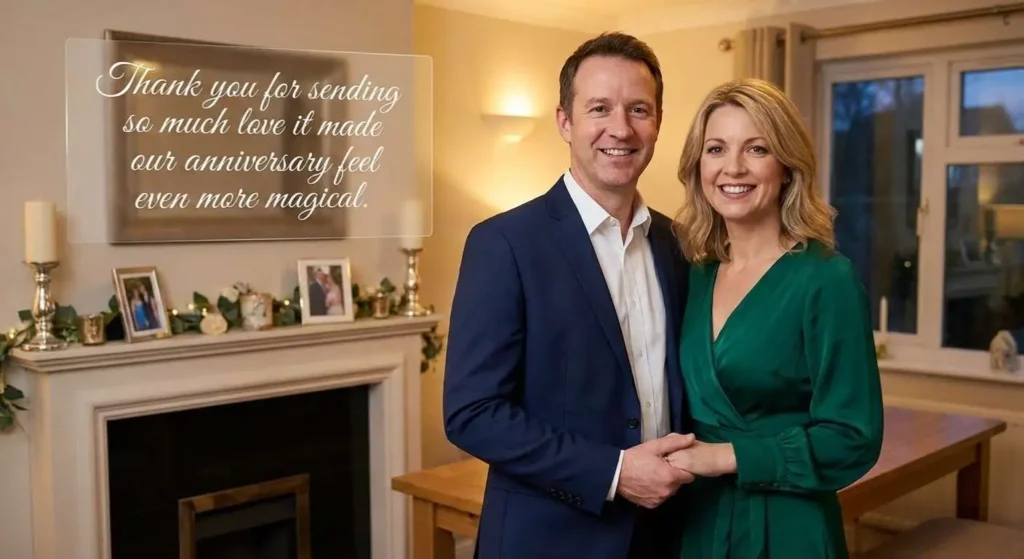 Emotional Thanks for Anniversary Wishes