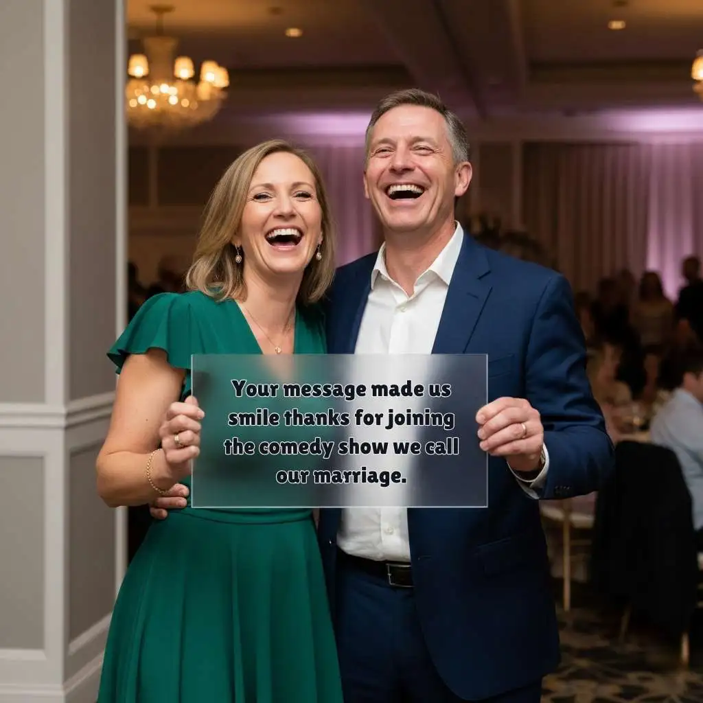 Funny Thanks for Anniversary Wishes