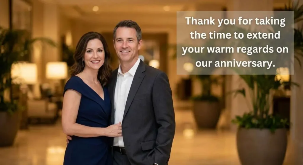 Formal Ways to Say Thanks for Anniversary Wishes