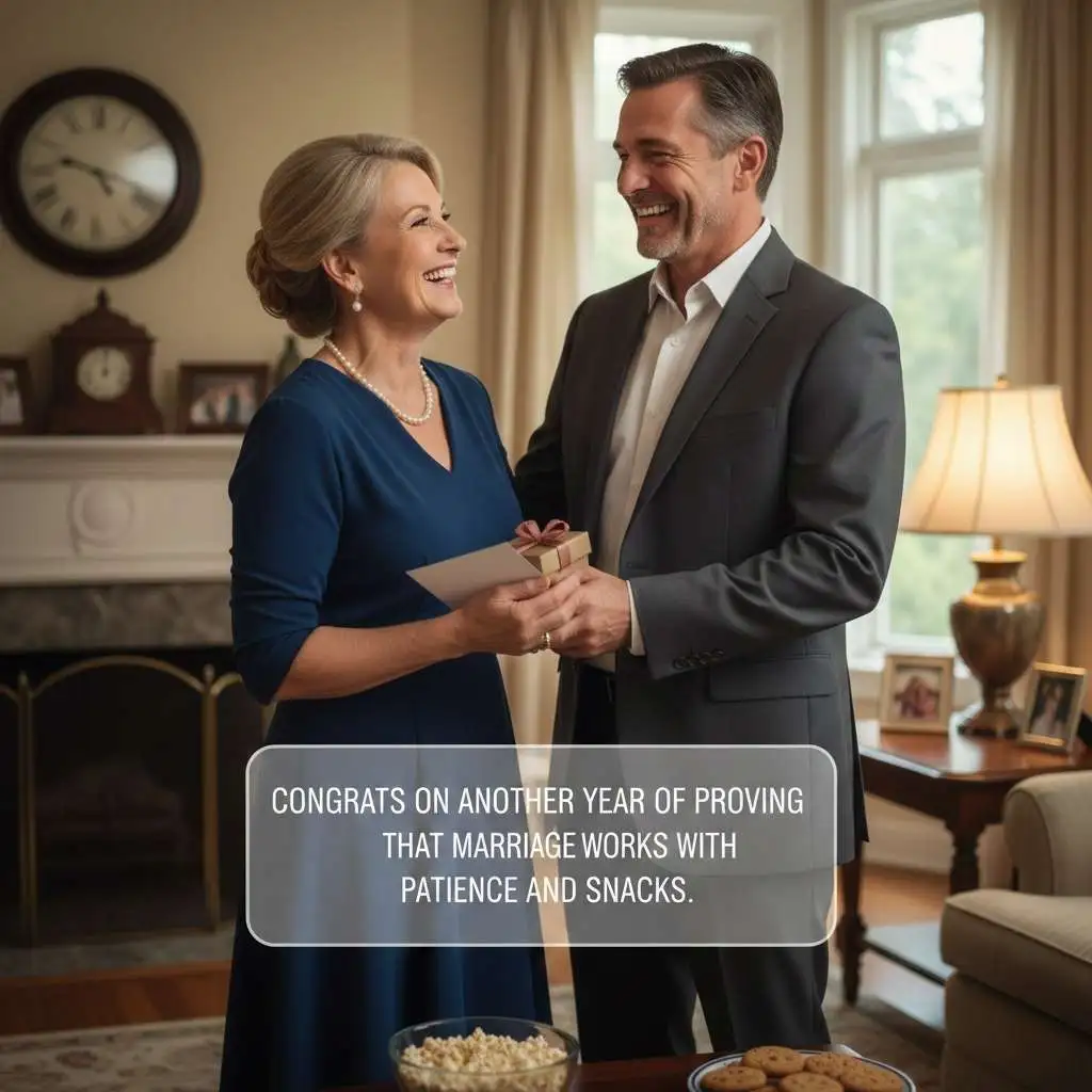 Funny Anniversary Wishes to Parents