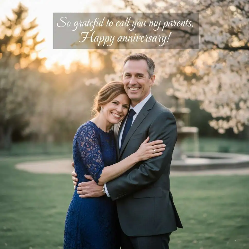 Short Anniversary Wishes to Parents