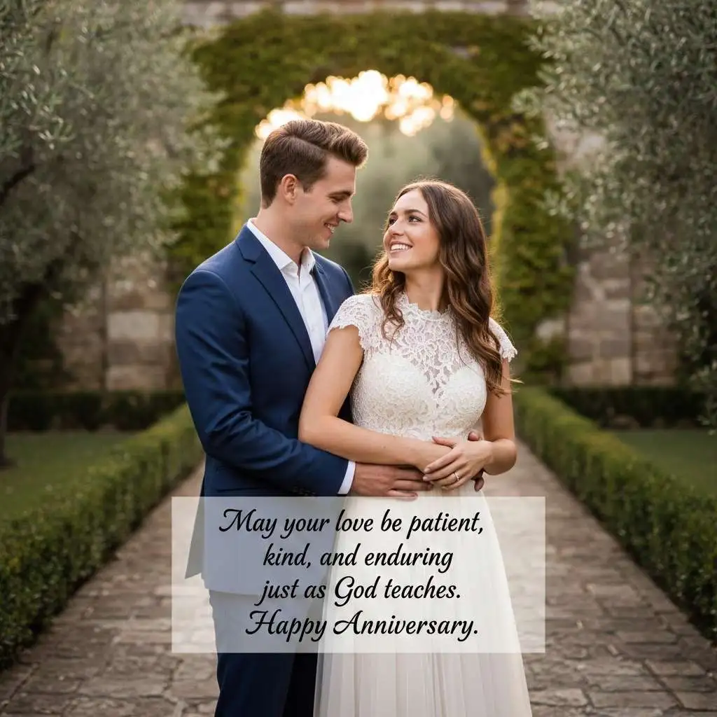 Bible Inspired Anniversary Wishes